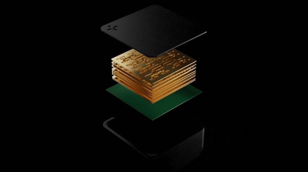 Technologický modul TERASi RU1 s vnitřními komponenty