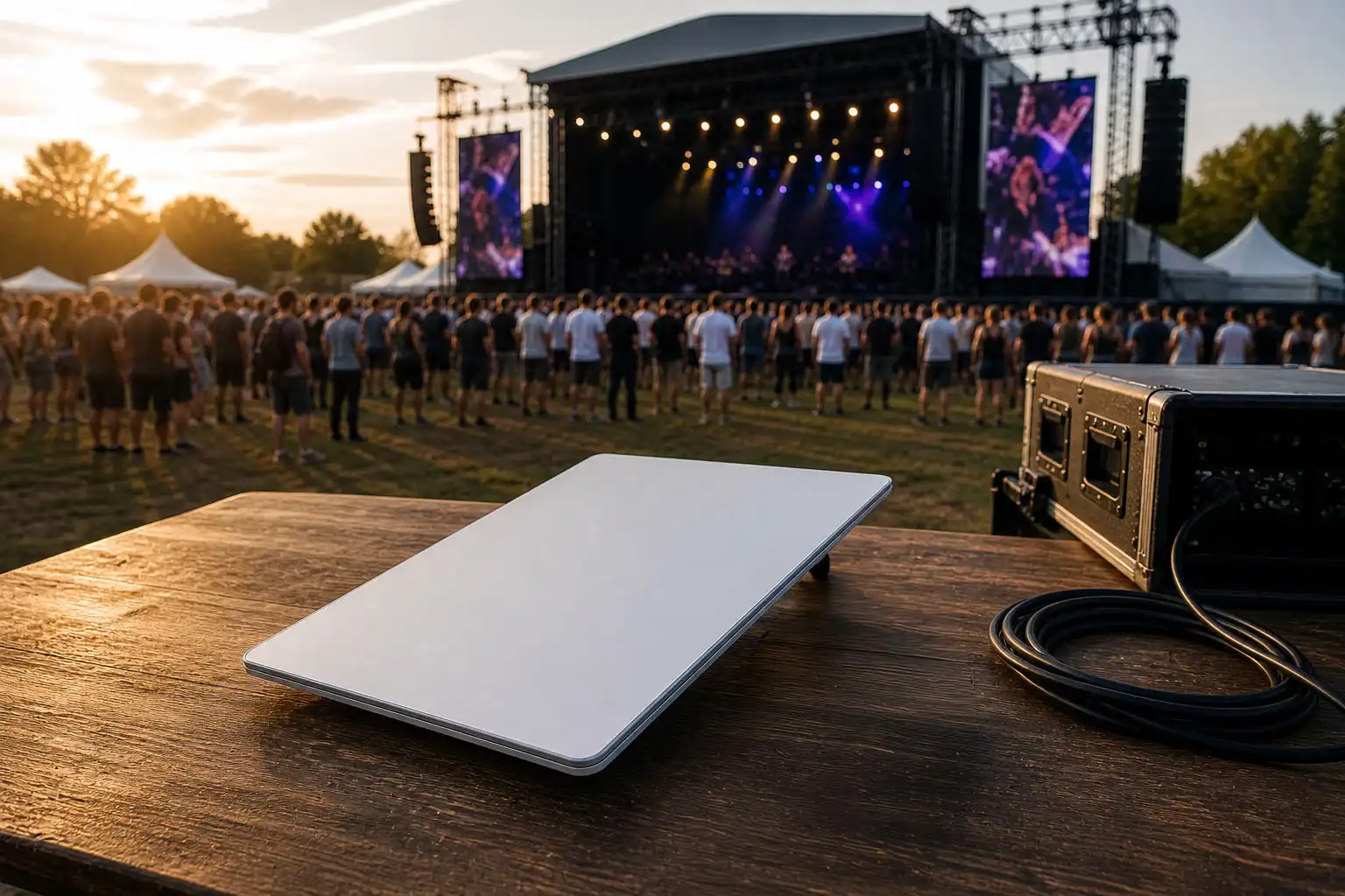 Starlink internet pro event – připojení k DJ technice a streamingu na venkovní akci